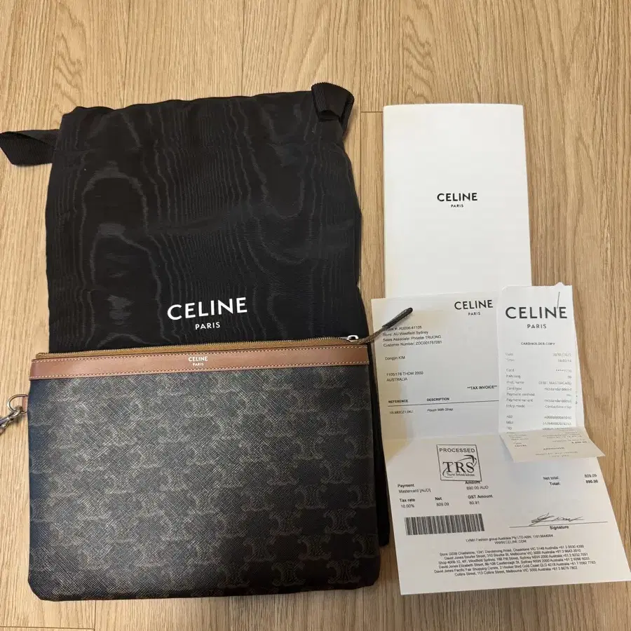 셀린느(CELINE) 트리오페 스트랩 파우치(정품)