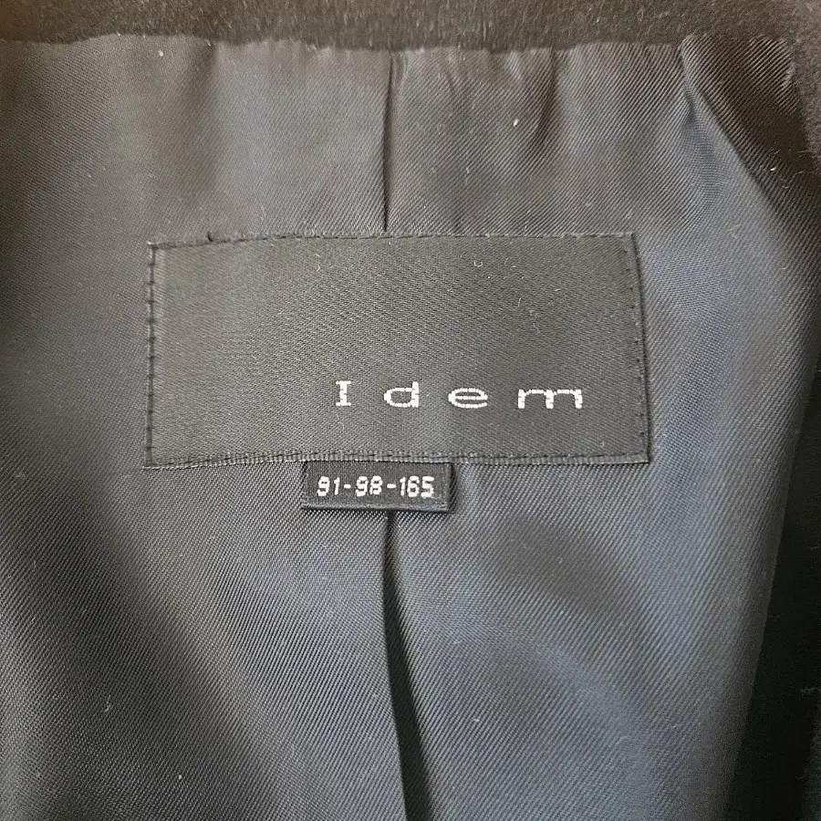 Idem 울 검정자켓 55~66