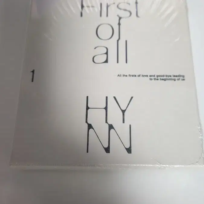 HYNN(박혜원) 앨범 정규 1집 First of all 미개봉 판매합니