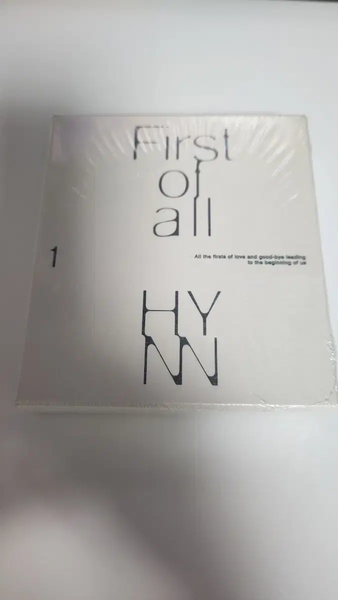 HYNN(박혜원) 앨범 정규 1집 First of all 미개봉 판매합니