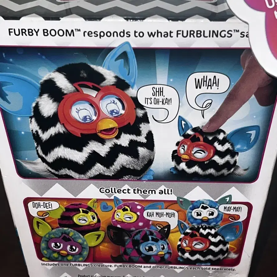 해즈브로 퍼비 퍼블링 인형 고전 말하는인형 furby furblings