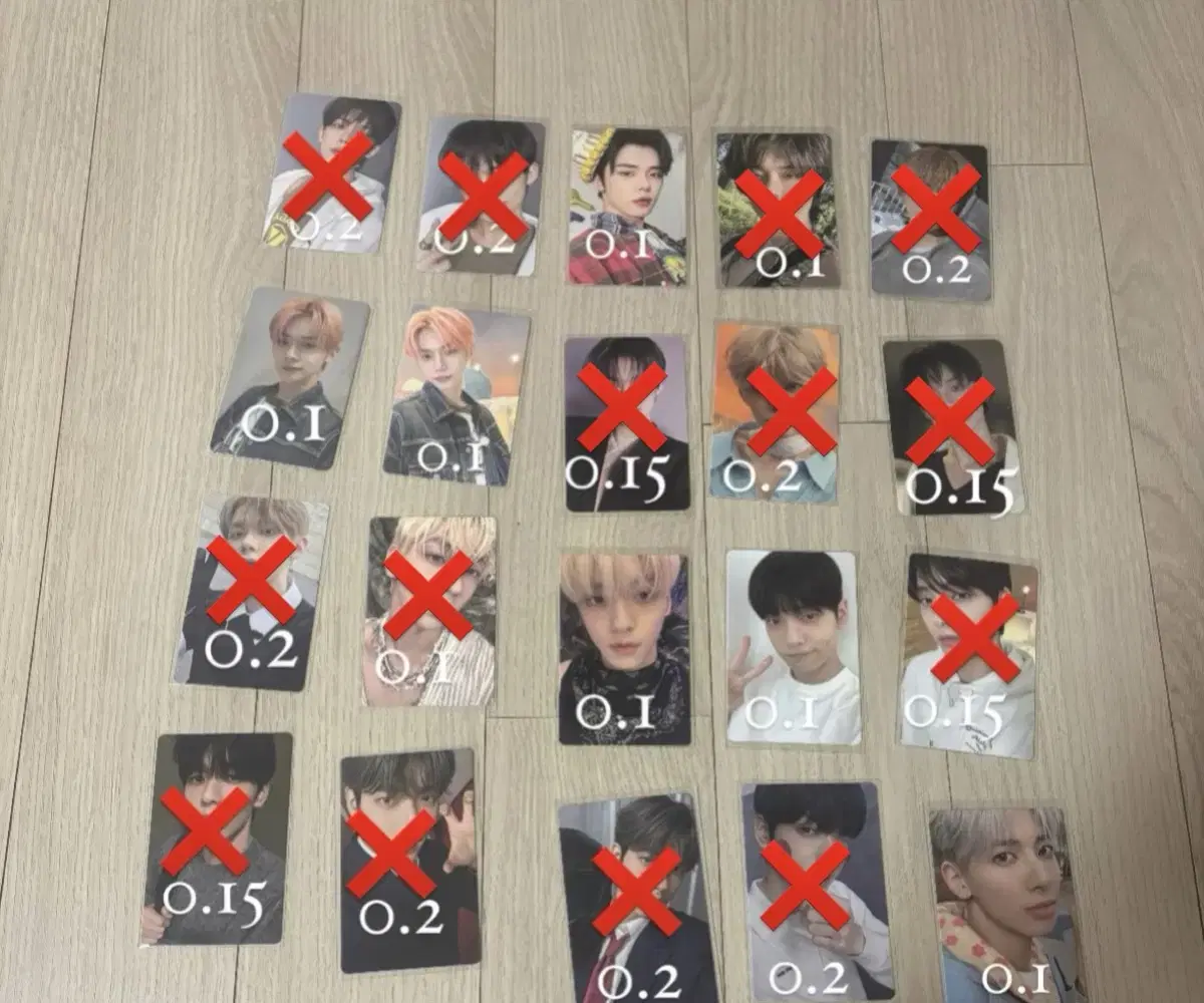 Quick sale) txt photocard WTS