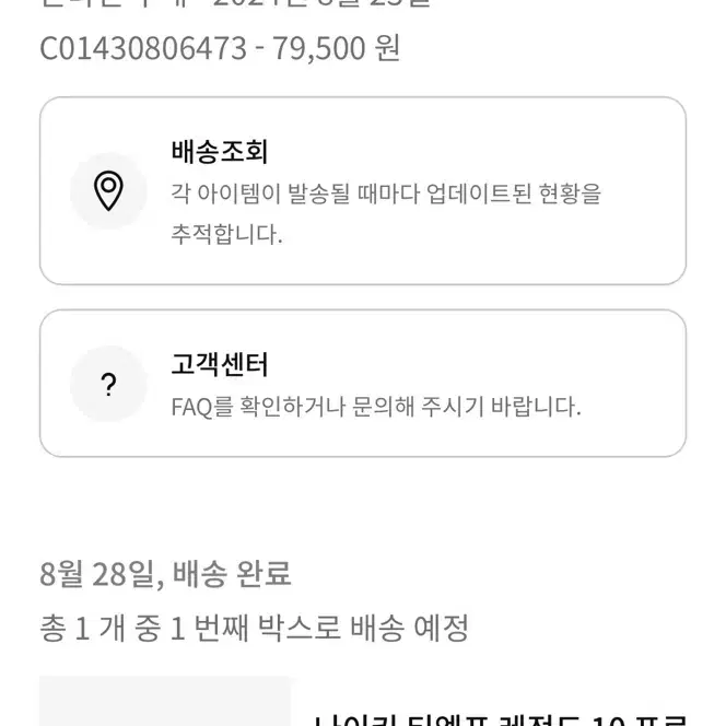 나이키 티엠포 레전드 10 프로 260