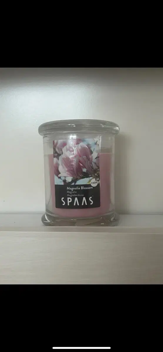 Spaas 양초