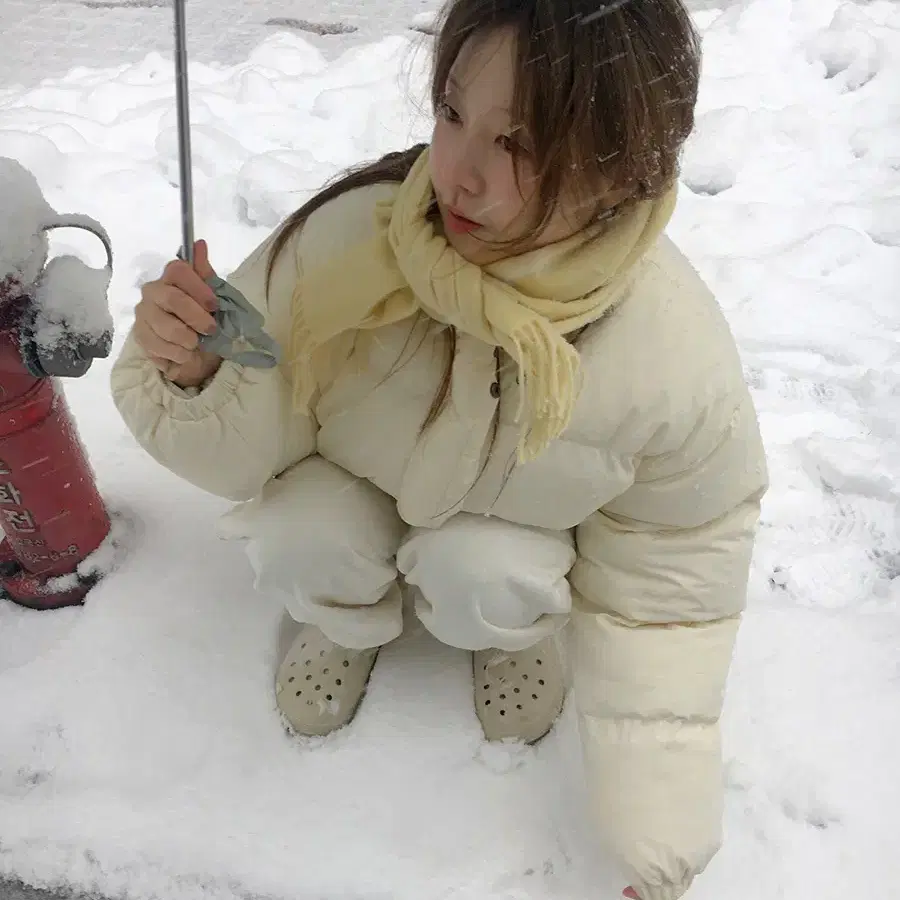 [새상품컨디션] 매니매니모드 울머플러 시에더바넷샵게드타낫시엔느낫띵리튼