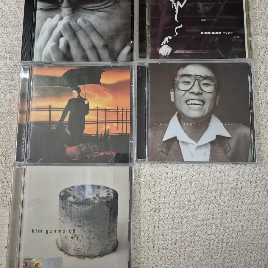 김건모 4집,5집,6집,7집,8집 CD 일괄