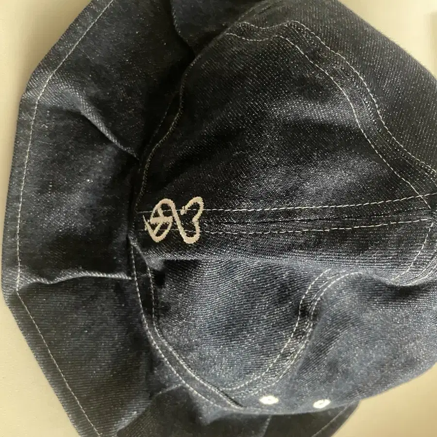 [M] 사스콰치페브릭스 TUCK BRIM DENIM HAT INDIGO