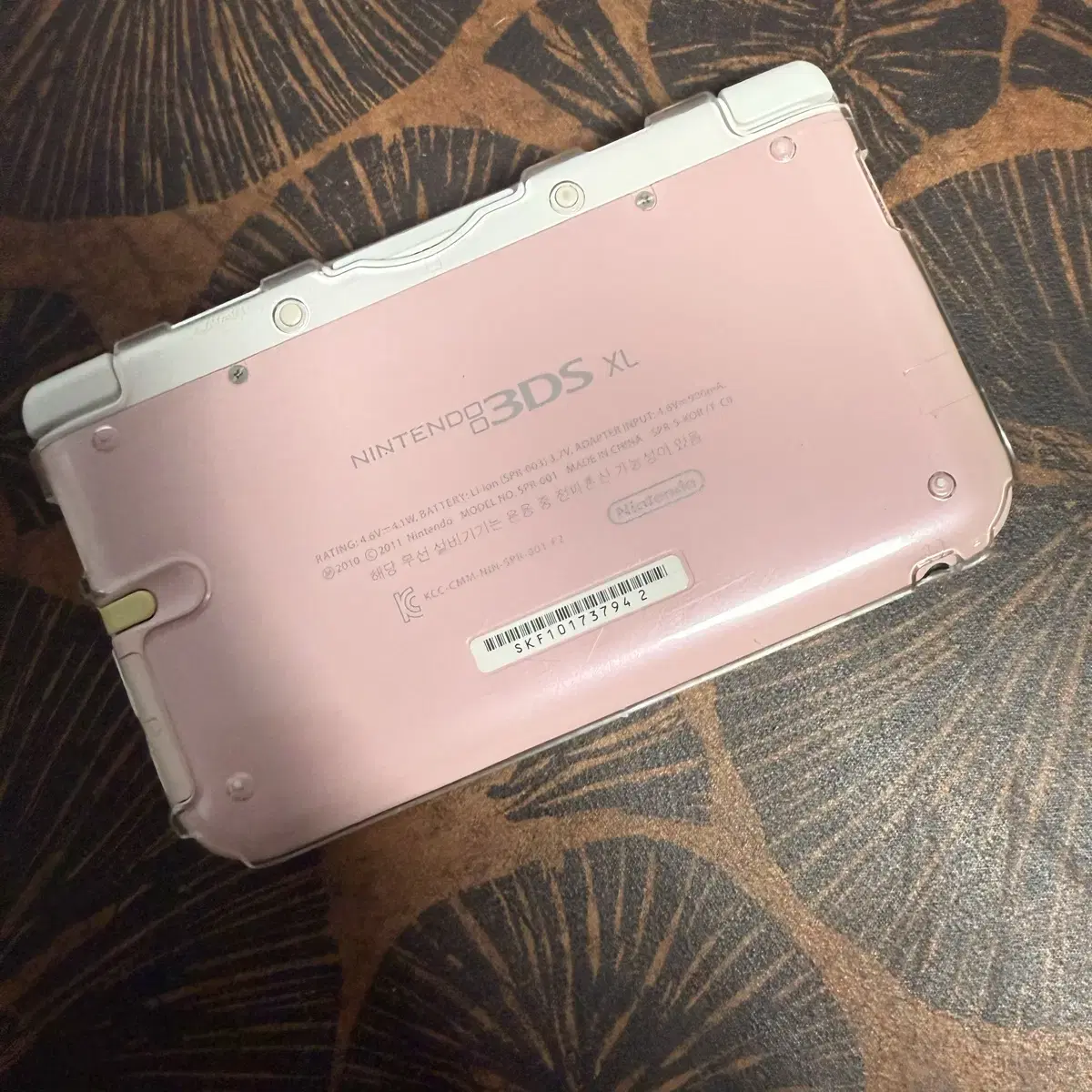 닌텐도 3DS XL 한국판 핑크 거의 새거