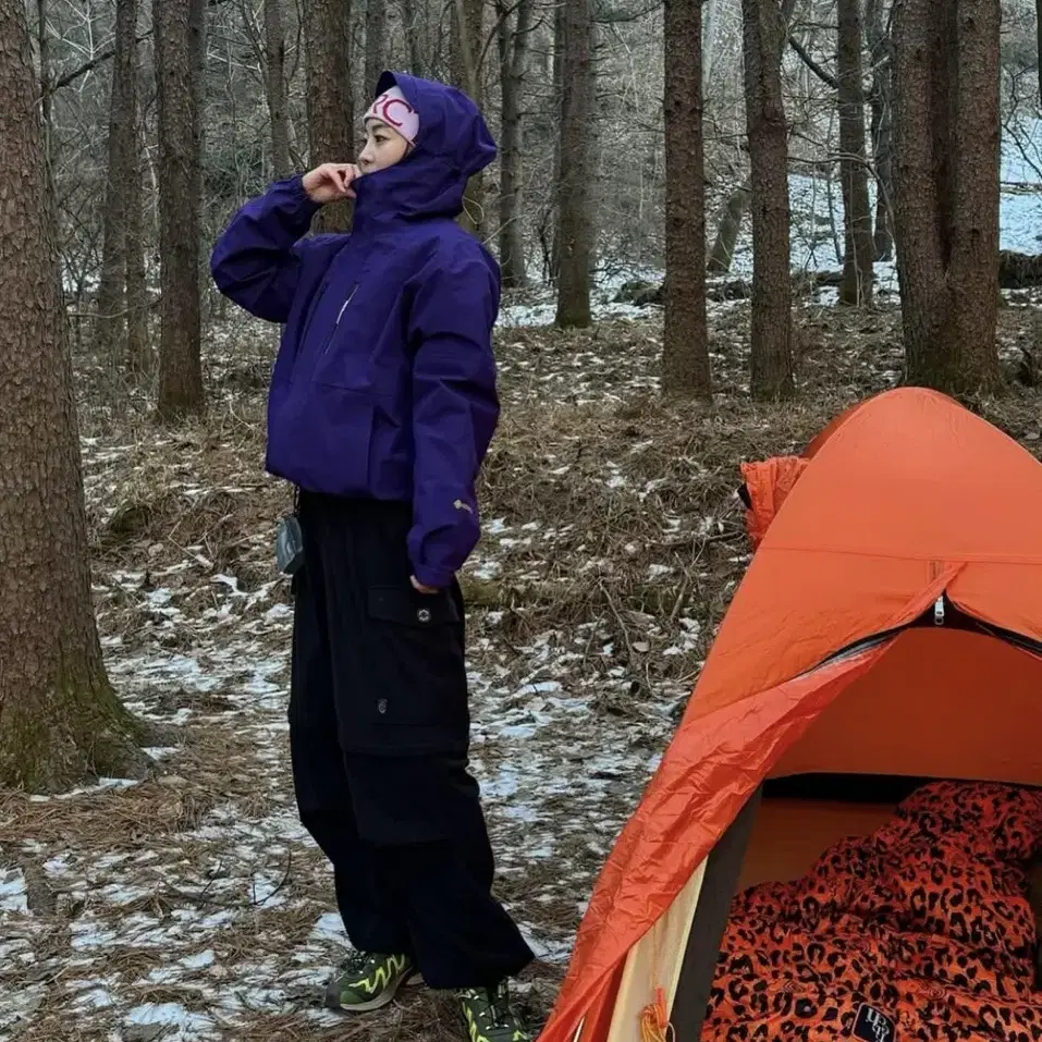 M 극미중고) 살로몬 레이스플래그 고어텍스 3L 자켓