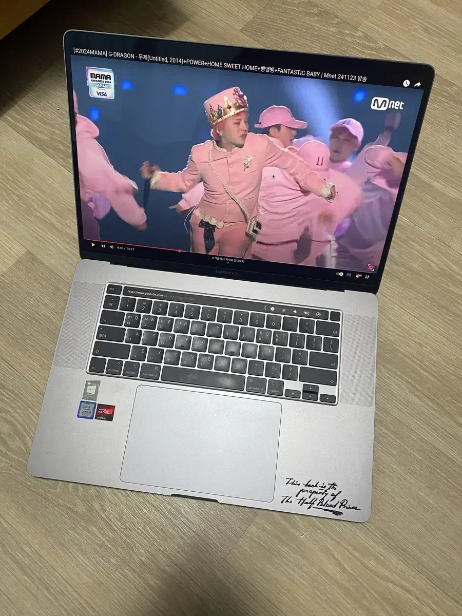 맥북 프로 16인치 2019 16GB ram 1TB ssd 스페이스 그레