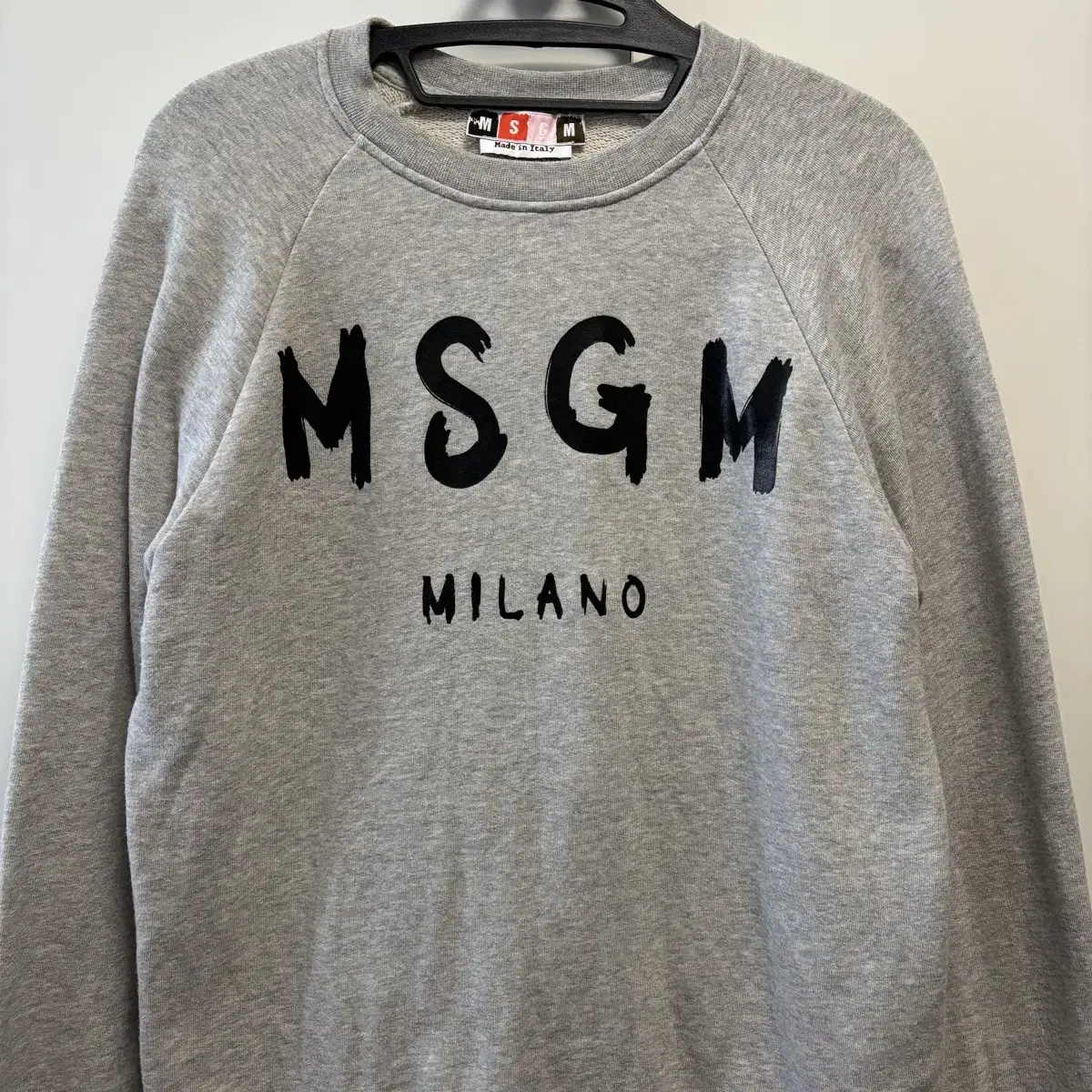 MSGM 엠에스지엠 맨투맨 그레이 M