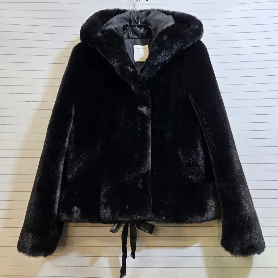 sandro faux fur 자켓