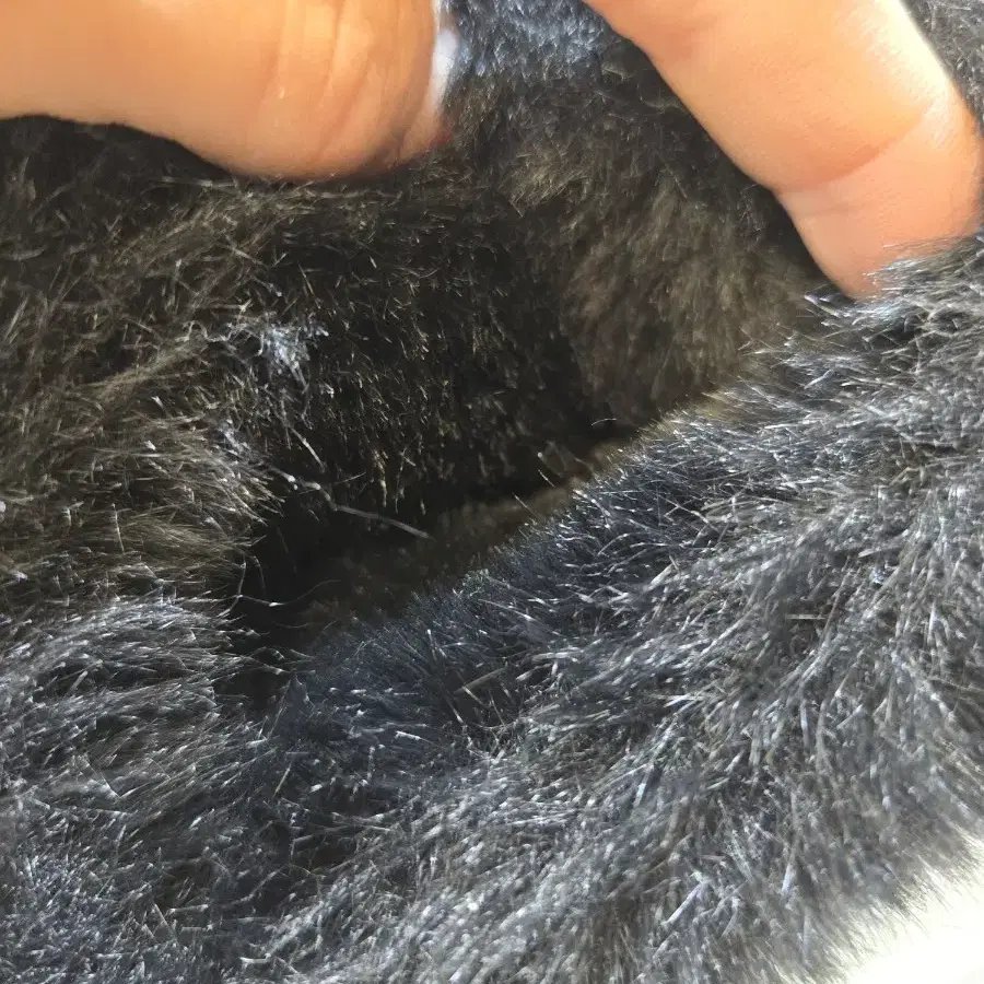 sandro faux fur 자켓