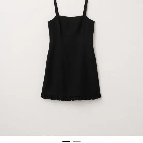 아카이브제이투유 preppy mini-dress (black)