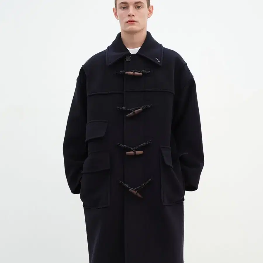 [M] IEY GRAN DUFFLE COAT Dark navy