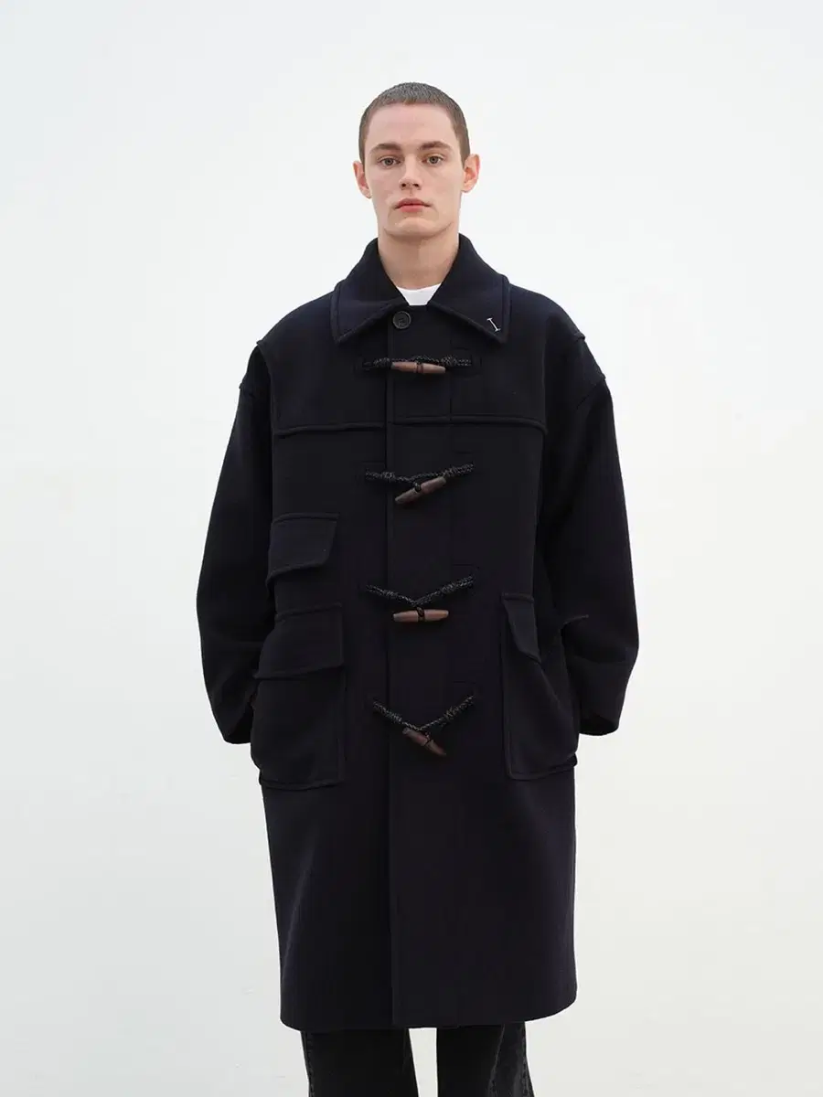 [M] IEY GRAN DUFFLE COAT Dark navy