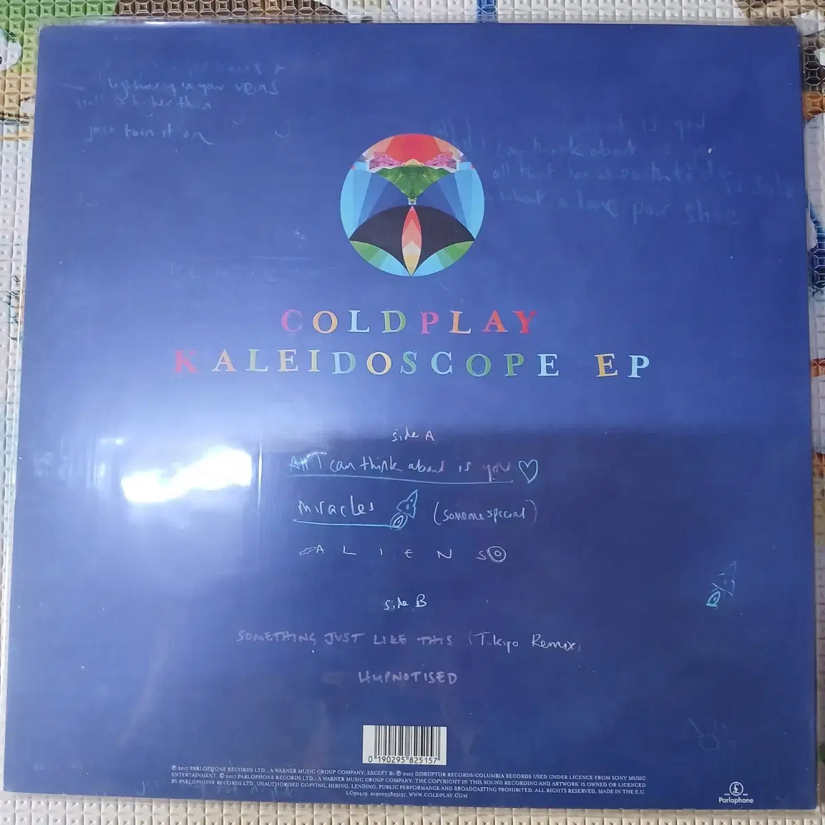 Lp중고 COLDPLAY - KALEIDOSCOPE EP 음반 판매합니다