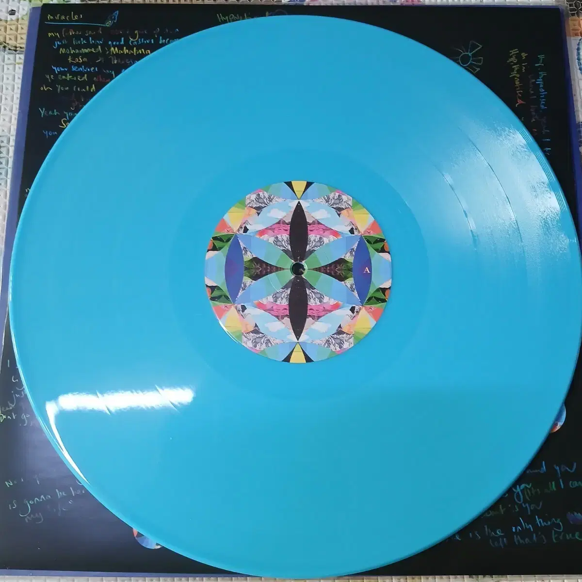 Lp중고 COLDPLAY - KALEIDOSCOPE EP 음반 판매합니다