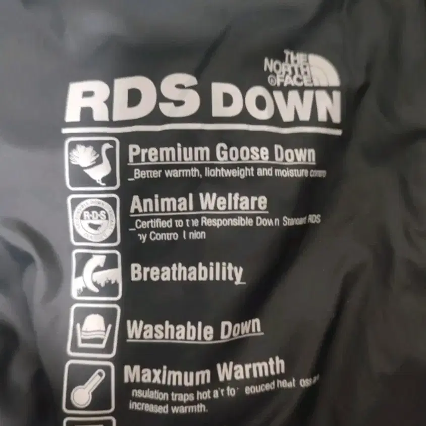 노스페이스 RDS DOWN 롱 패딩(2XL 110)