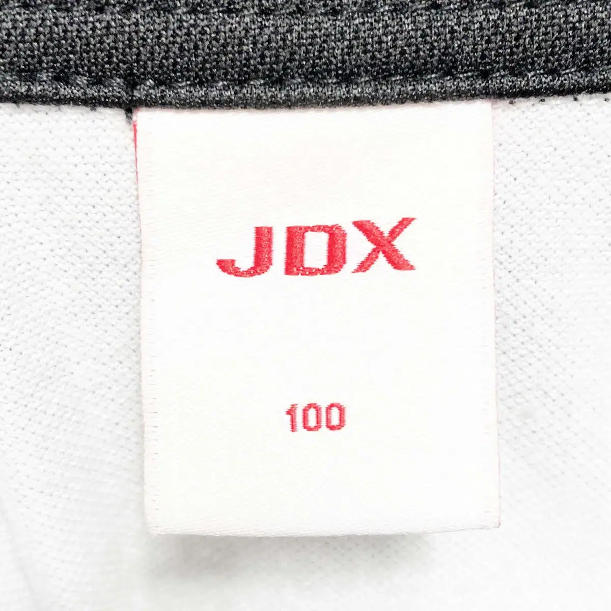 JDX 남성골프긴팔티 체크 100 진스센스