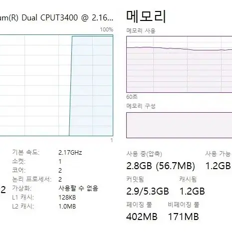 사무용 및 유튜브 시청용 삼성 노트북 NT-R509