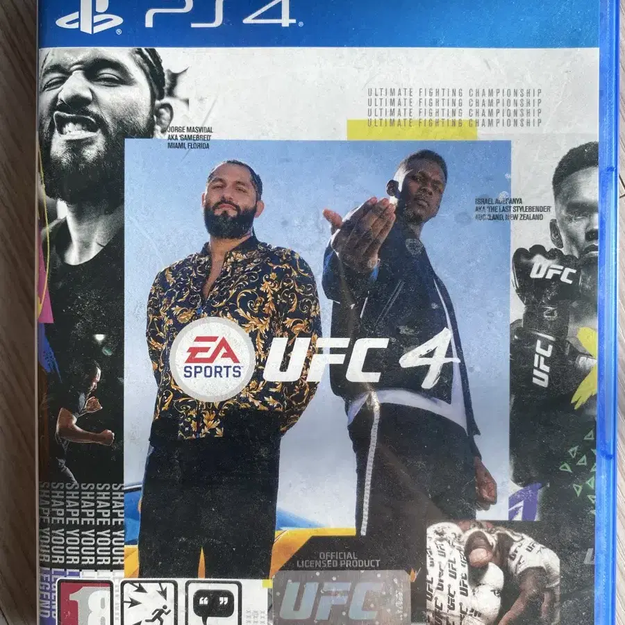 Ps4 플스4 ufc4 cd 팝니다