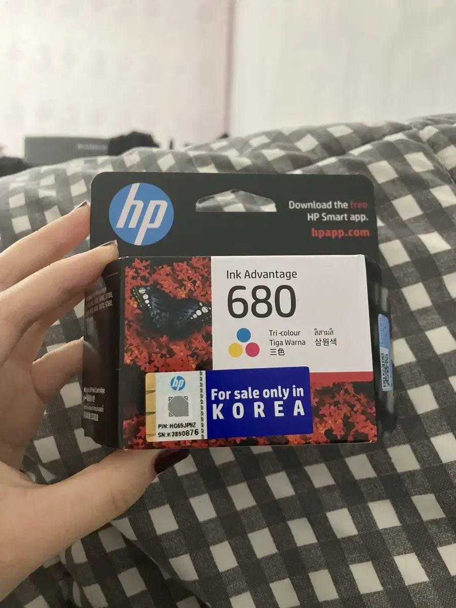 Hp 프린터 잉크 토너 카트리지 680 컬러