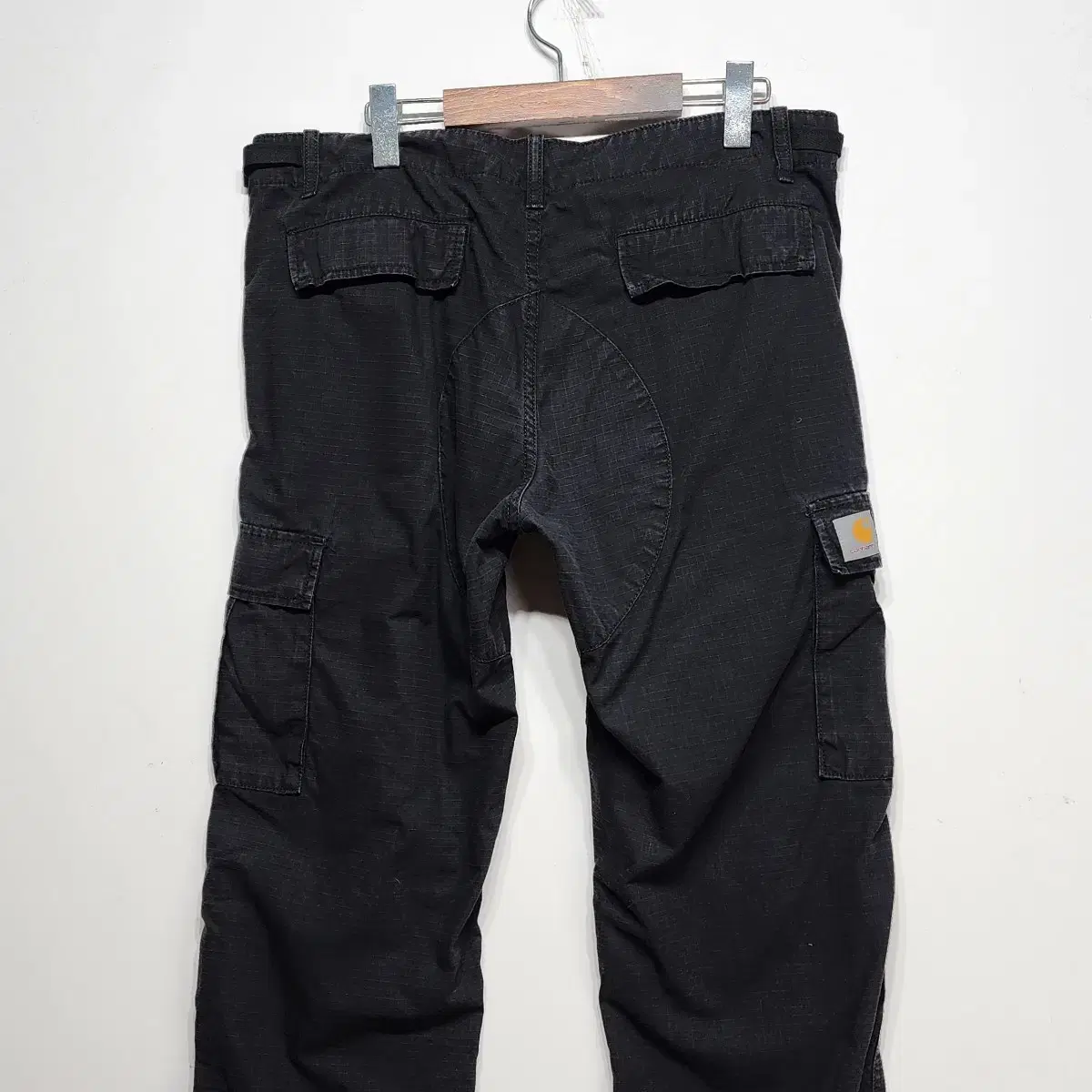 칼하트 CARHARTT 카고 조거 팬츠바지 블랙 34