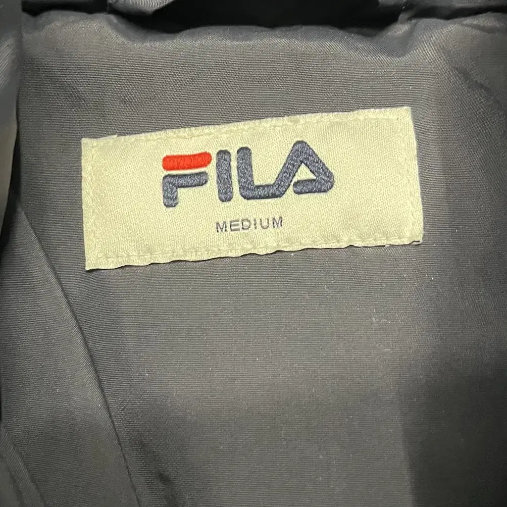 필라 FILA 빅로고 패딩