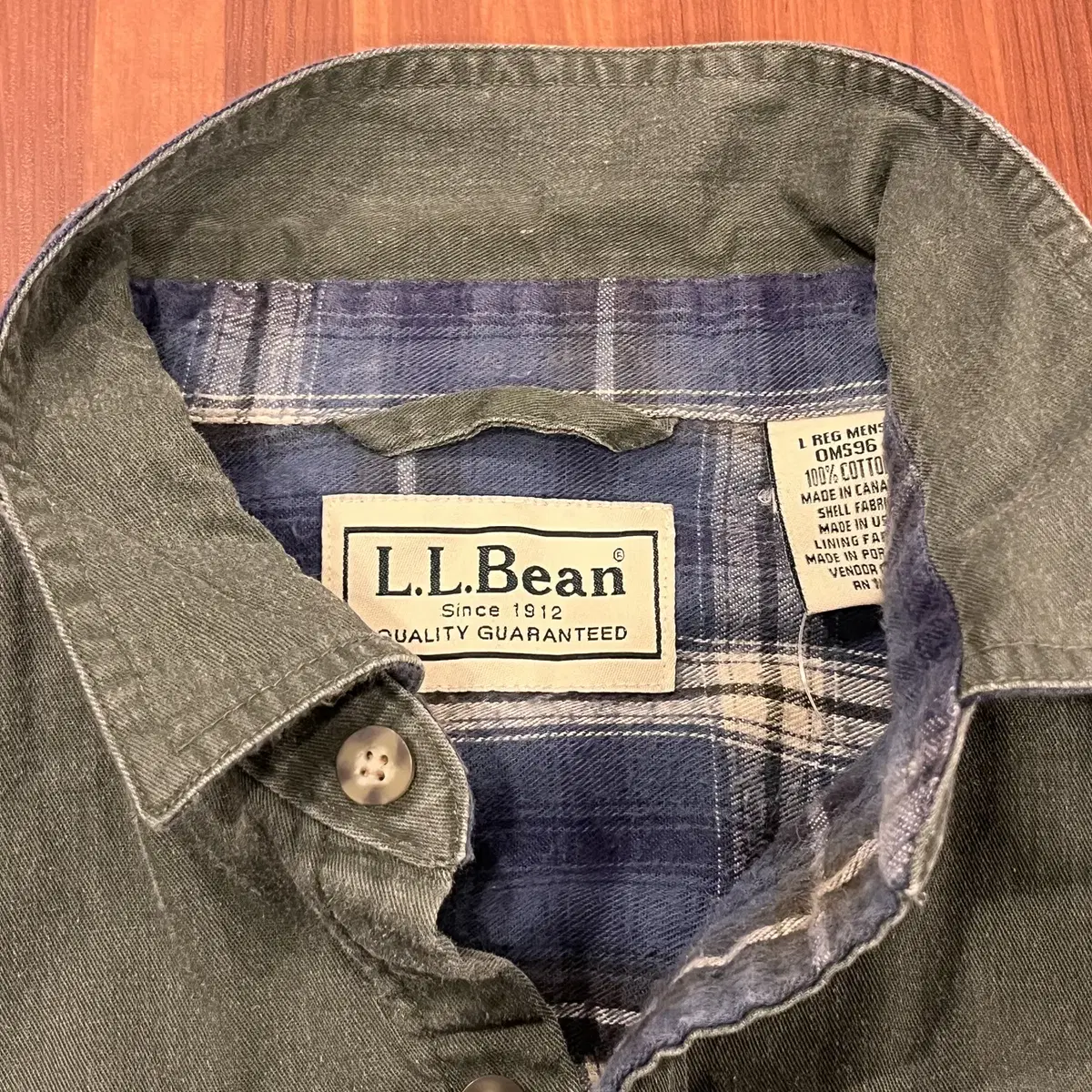 00s L.L.Bean 엘엘빈 투포켓 워크 셔츠