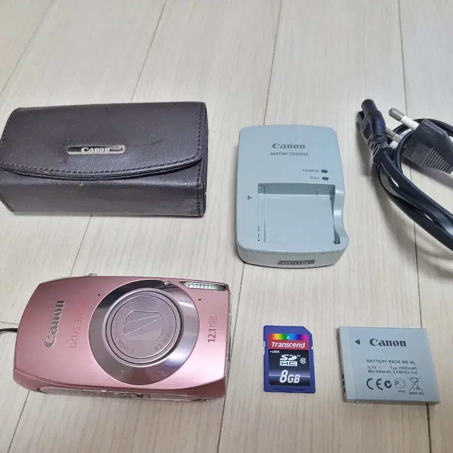 캐논 카메라 IXUS 310HS 귀한 핑크 색상 컴팩트 디카