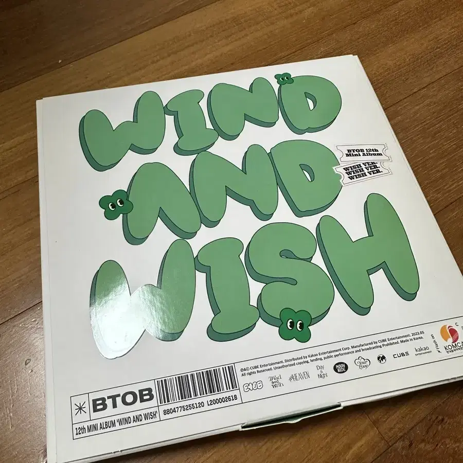 BTOB 12th Mini Album Wind And Wish