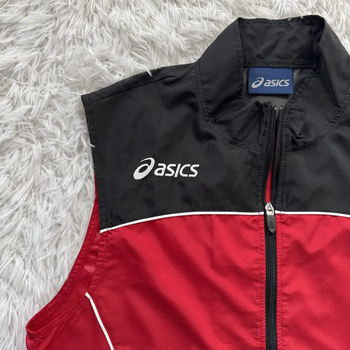 ASICS 일본 빈티지 나일론 베스트 아식스 나일론조끼 아식스베스트