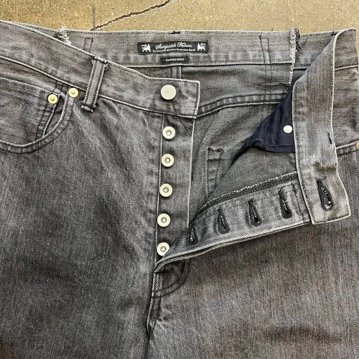 Sasquatchfabrix denim pants