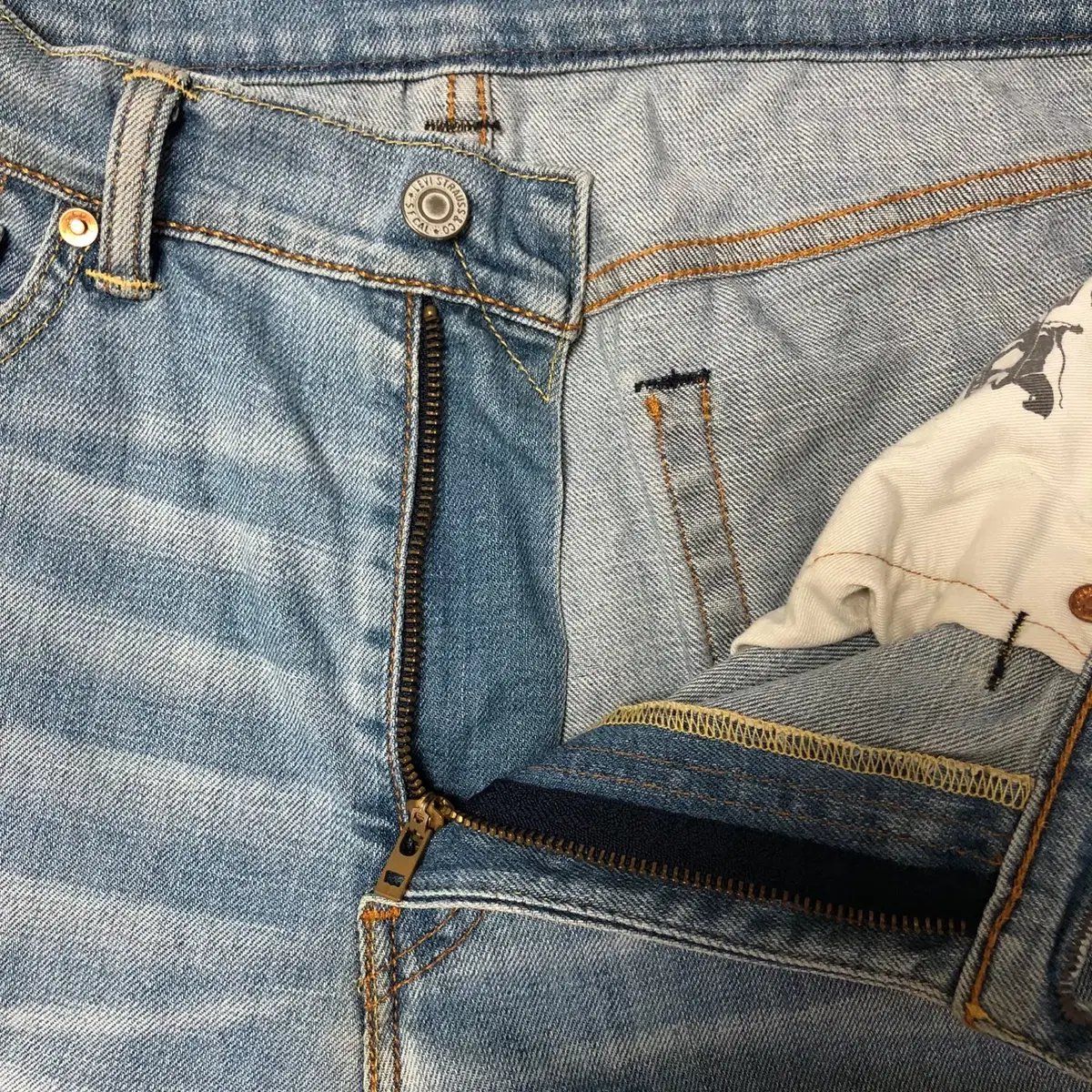 Levi's 510 스키니핏 데님 팬츠 (W34)