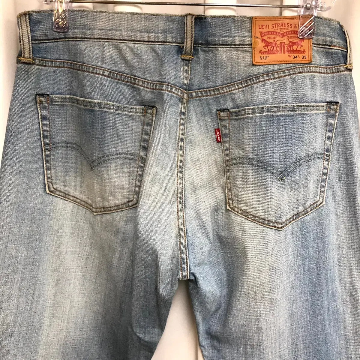 Levi's 510 스키니핏 데님 팬츠 (W34)