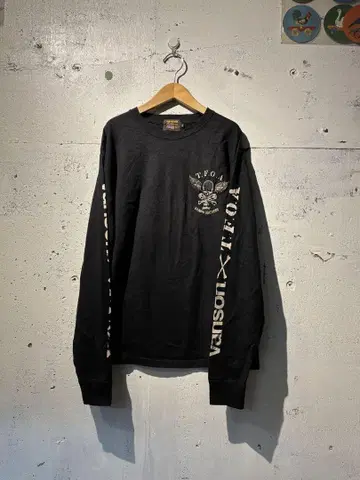 Vanson Leathers x TFOA 롱T 티셔츠