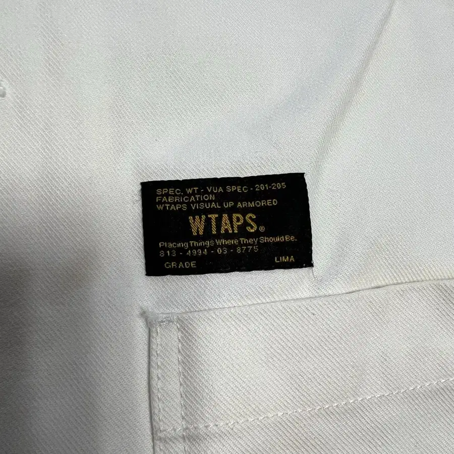 WTAPS 더블탭스 워크 자켓