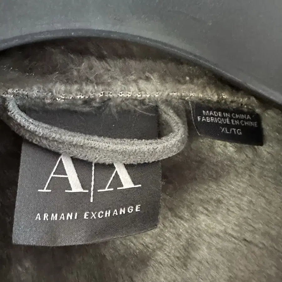 아르마니 익스체인지 Armani exchange  무스탕 자켓 XL