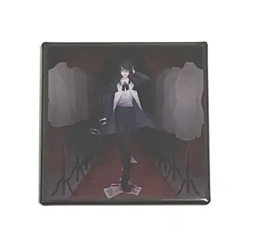 아도 모나리자의 옆모습 캔뱃지 옛 사진