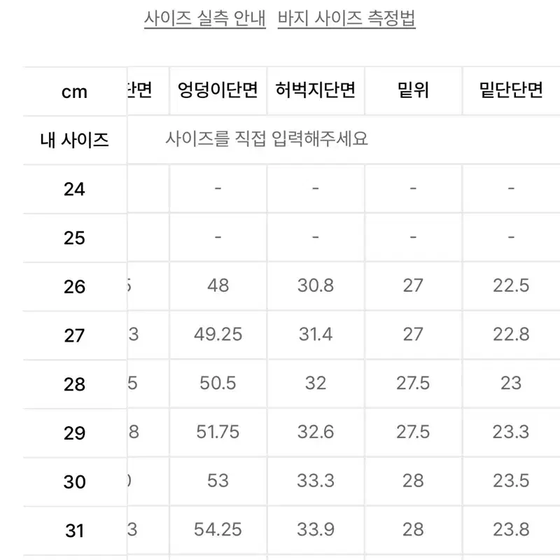 무신사스탠다스 와이드 히든밴딩 슬랙스 하의 그레이 29사이즈