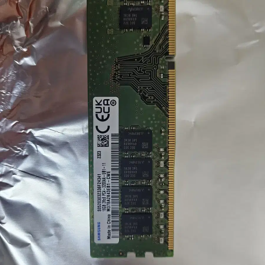 삼성전자 DDR4 PC4-3200AA 16GB 1개 판매