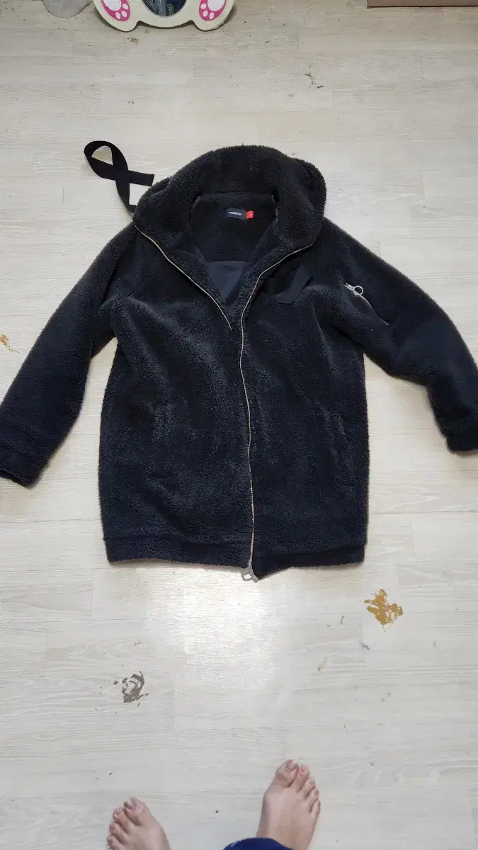 MONO POLAR Hooded zip-up sweatshirt for sale