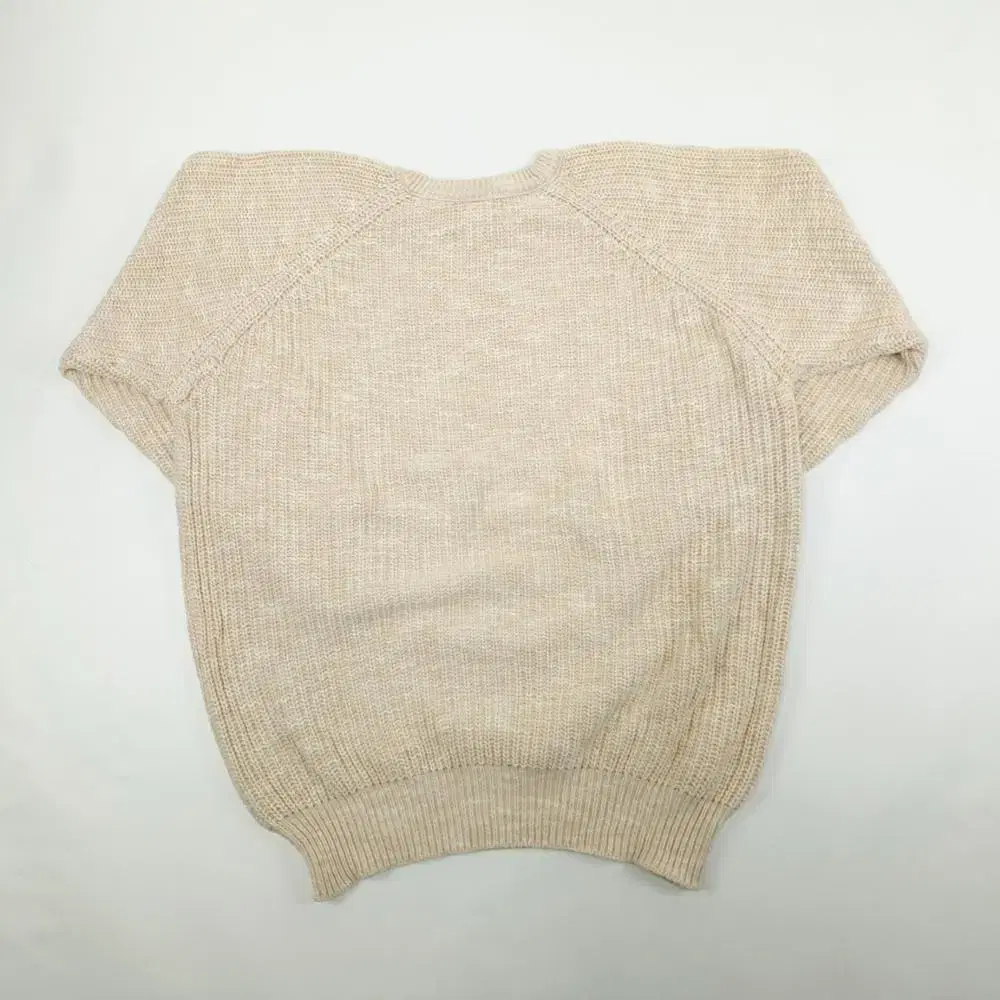 (CS719)XL 엘엘빈 90s USA 오트밀 멜란지 니트 스웨터knit