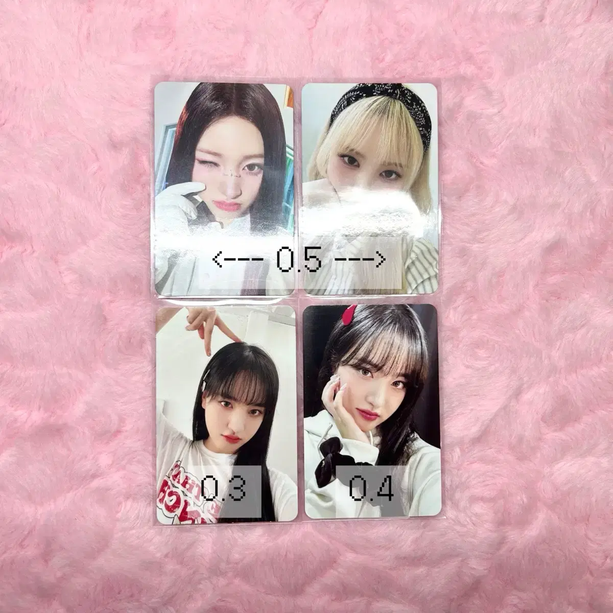 아이브 리즈 포카 스위치2023,2025시즌그리팅팬콘더프롬퀸스타쉽스퀘어