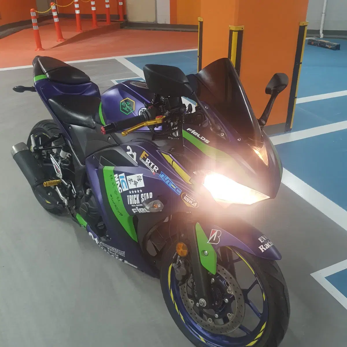 2017)야마하r3 (닌자300 코멧650 cbr125 gsxr125