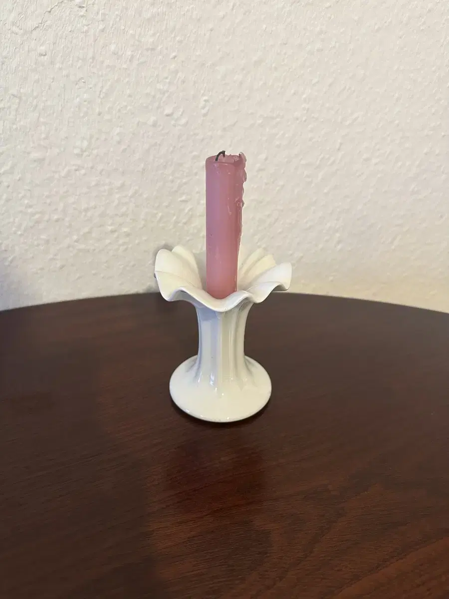 Germany) Fu Chen Reuter Porcelain Candlestick