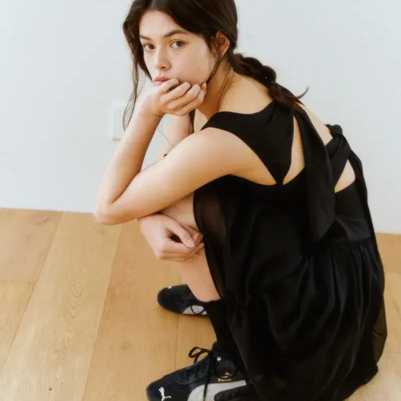 르에 lea rene bow dress 원피스 드레스