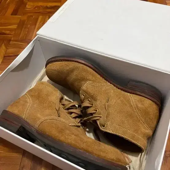 M11)비즈빔 17aw brigadier boots visvim