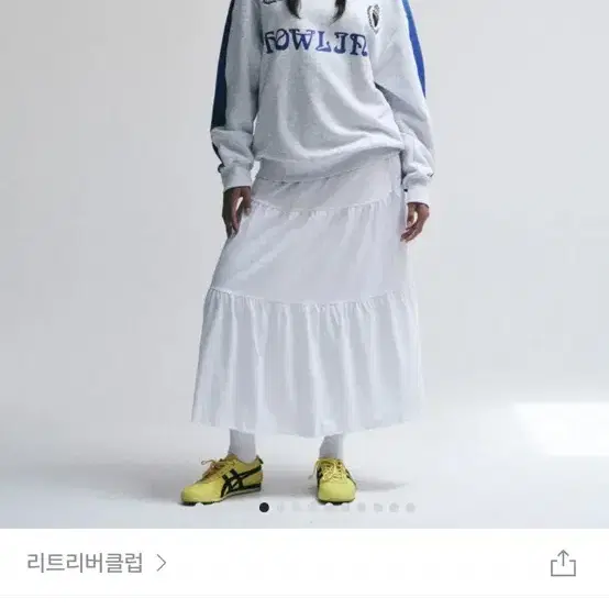 하울링 클래식 써커 크루넥 멜란지 그레이